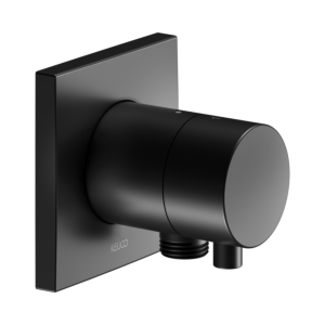 Keuco Ixmo final assembly set 59556371102 UP 2-way diverter valve, hose connection, Comfort handle, square, black matt