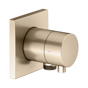 Keuco 59557031102 Concealed 2-way shut-off / diverter valve, hose connection, handle Comfort , square, brushed bronze