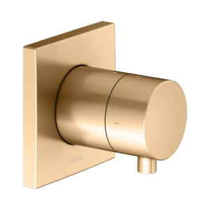 KEUCO IXMO trim kit 59557251002 concealed 2-way shut-off/diverter valve, square, brushed brass