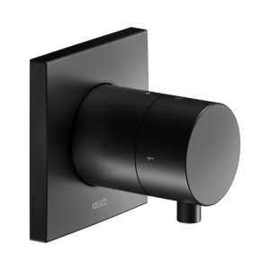 Keuco Ixmo final assembly set 59557371002 UP 2-way shut-off/diverter valve, square, matt black