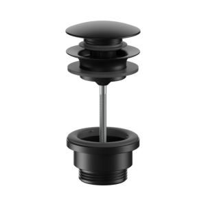 Keuco drain fitting 59902370000 Push-Open, G 1 1/4, matt black
