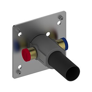 Keuco Plan S Grundkörper 59916000075  für Wandeinbau, Einbautiefe 70 - 100 mm