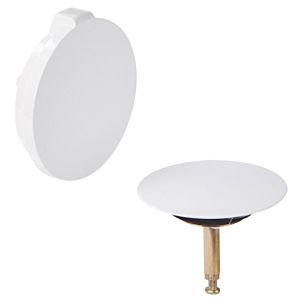 Keuco cover panel 59930510000 white, for waste and overflow set