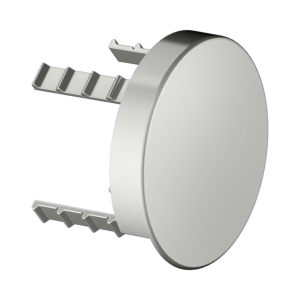 KEUCO Universal Abdeckblende 59949210001 rund, für Rohrunterbrecher, edelstahl-finish