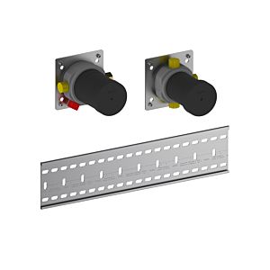 Keuco basic body set 59953003170 for thermostatic fitting, for 3 consumers
