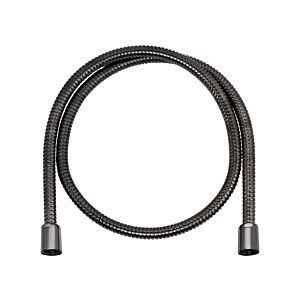 Flexible de douche Keuco 59995131200 125 cm (1250 mm), finition chrome noir brossé, en métal