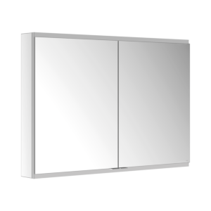 Keuco Royal Modular 2.0 miroir 800201000000300 1050 x 700 x 120 mm, 2000 douille, 2000 point double chargeur USB, l&#39; extension de la paroi, deux portes