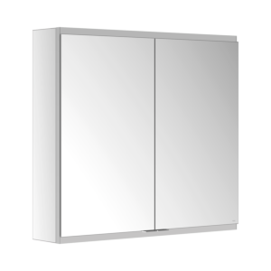 Keuco Royal Modular 2.0 Spiegelschrank 800201080100300 800 x 700 x 160 mm, 1 Steckdose, 1 Doppel-USB-Ladestelle, Wandvorbau, 2-türig