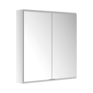 Keuco Royal Modular 2. 1930 800201091100000 900 x 900 x 160 mm, sans prise, extension murale, 2 portes