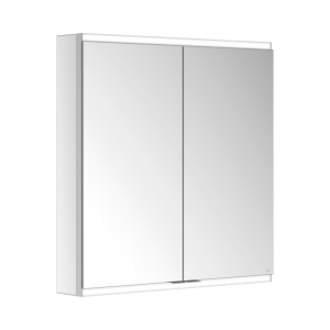 Keuco Royal Modular 2. 1930 mirror 800221070000200 700 x 700 x 120 mm, 2 Steckdosen , wall extension, 2-door, DALI