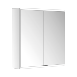 Keuco Royal Modular 2.0 Spiegelschrank 800211070100000 700 x 700 x 160 mm, ohne Steckdose, Wandvorbau, 2-türig