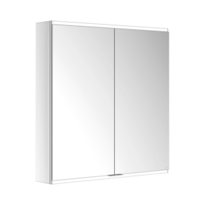Keuco Royal Modular 2. 1930 miroir 800220091100300 900 x 900 x 160 mm, 2000 douille, 2000 point double chargement USB, intégré dans le mur, deux portes, DALI