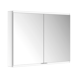 Keuco Royal Modular 2. 1930 miroir 800220100000300 1000 x 700 x 120 mm, 2000 douille, 2000 point double chargement USB, intégré dans le mur, deux portes, DALI