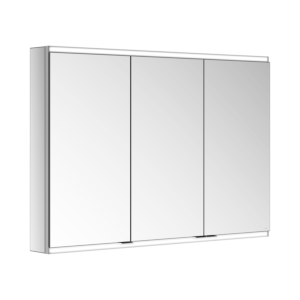 Keuco Royal Modular 2.0 miroir 800321000000300 1050 x 700 x 120 mm, 2000 douille, 2000 point double chargeur USB, l&#39; extension de paroi, 3 portes