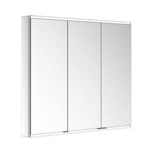 Keuco Royal Modular 2.0 Spiegelschrank 800311001000300 1050 x 900 x 120 mm, 1 Steckdose, 1 Doppel-USB-Ladestelle, Wandvorbau, 3-türig