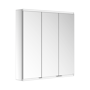 Keuco Royal Modular 2.0 Spiegelschrank 800311091100200 900 x 900 x 160 mm, 2 Steckdosen, Wandvorbau, 3-türig