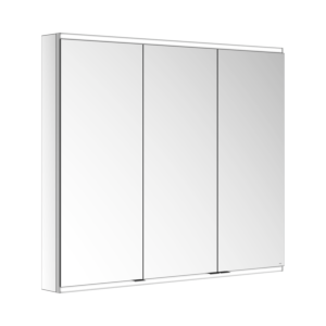 Keuco Royal Modular 2. 1930 miroir 800311111000300 1100 x 900 x 120 mm, 2000 douille, 2000 point double chargeur USB, l&#39; extension de paroi, 3 portes