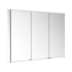 Keuco Royal Modular 2.0 Spiegelschrank 800311131000300 1300 x 900 x 120 mm, 1 Steckdose, 1 Doppel-USB-Ladestelle, Wandvorbau, 3-türig