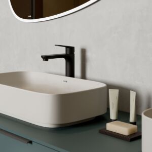 Kludi X1 240 wash basin mixer 322983975 without waste set, matt black
