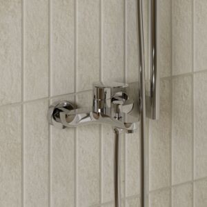 Kludi X1 bath and shower mixer 326910575 chrome