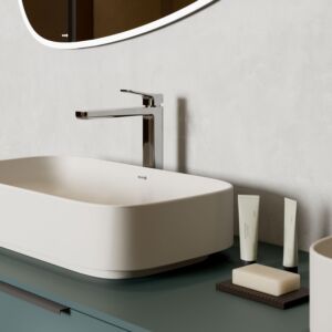 KLUDI-X3 mitigeur lavabo 422980581 sans garniture de vidange , chromé