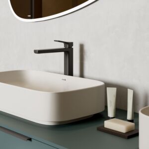 KLUDI-X3 mitigeur lavabo 422983981 sans garniture de vidange , noir mat