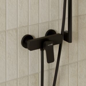 KLUDI-X3 shower fitting 428313981 intrinsically safe, matt black