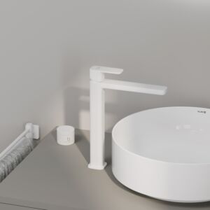 Kludi RENON Mitigeur de lavabo DN 15 422980575  sans vidage, blanc mat