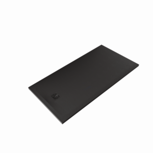 Kludi TERRA shower tray 08DW0539 80 x 160 x 3 cm, drain cover included, matt black