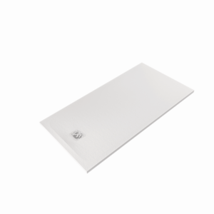 Kludi TERRA shower tray 08DW0553 80 x 160 x 3 cm, drain cover included, matt white