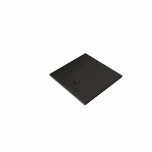 Kludi TERRA shower tray 08DW0939 80 x 80 x 3 cm, drain cover included, matt black