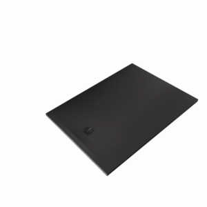 Kludi TERRA shower tray 08DW1639 100 x 140 x 3 cm, drain cover included, matt black