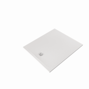 Kludi TERRA shower tray 08DW1753 100 x 120 x 3 cm, drain cover included, matt white