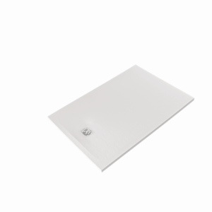 Kludi TERRA shower tray 09DW0653 90 x 140 x 3 cm, drain cover included, matt white