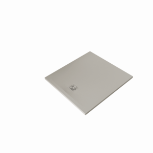 Kludi TERRA shower tray 09DW08O2 90 x 100 x 3 cm, drain cover included, Matt Light Dove