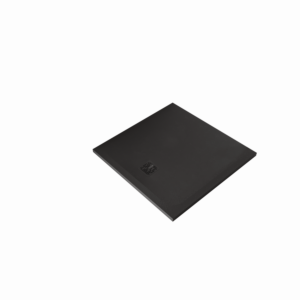 Kludi TERRA shower tray 09DW0939 90 x 90 x 3 cm, drain cover included, matt black