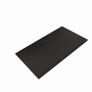 Kludi TERRA shower tray 09DW2239 90 x 170 x 3 cm, drain cover included, matt black