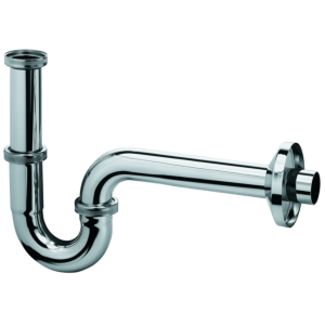 Kludi tube odor trap 1026505-00 G 2000 2000 /4, adjustable immersion tube up to 120 mm, chrome