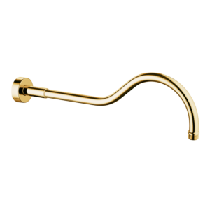 Kludi Adlon arm 2751445 DN 15, gold-plated 23 kt, 415mm