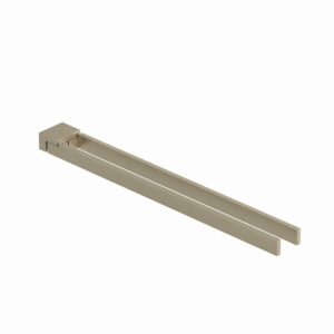 Kludi VELA C Doppel-Handtuchstange 31977N5 430 mm, Stainless Brushed Nickel P