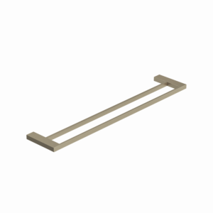 Kludi VELA C double towel rail 31988N5 600 mm, Stainless Brushed Nickel