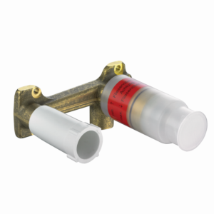 Kit d&#39;encastrement Kludi 38241 DN 15, pour lavabo encastré, mitigeur monocommande mural 2 trous