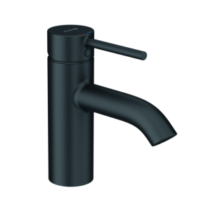 Kludi Bozz 382663976 with push-open waste set, matt black