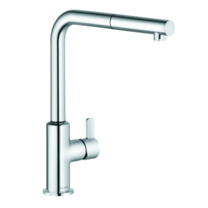 Kludi 408510578 her.Auslauf, kurzer Hebel chrom