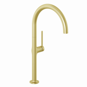 Kludi REEF Küchenarmatur 50803N075 seitliche Bedienung, Brushed Gold