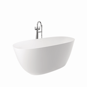 Kludi RESA O bathtub 51BF0353 Oval, 160 x 70 x 58 cm, drain included, matt white