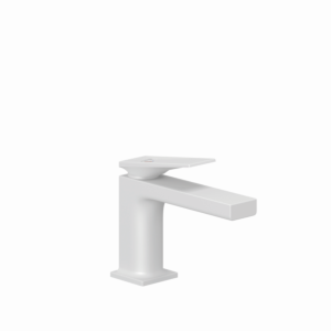 Kludi DECUS washbasin mixer 85 542675375 ECO PLUS, with push-open waste set, matt white