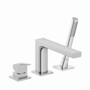 Kludi DECUS bath and shower mixer 54448N175 3-hole installation Brushed Bronze PVD