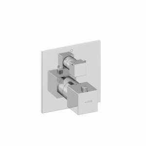 Kludi DECUS thermostatic bath and shower mixer 548100575 concealed, intrinsically safe, trim set, chrome