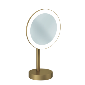 Kludi VELA R LED miroir cosmétique 58995N1F autoportant Bronze brossé